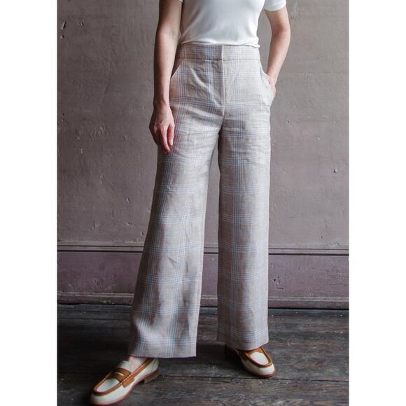 VERONICA BEARD Brixton Linen Pant Size 2 - Picture 4 of 14